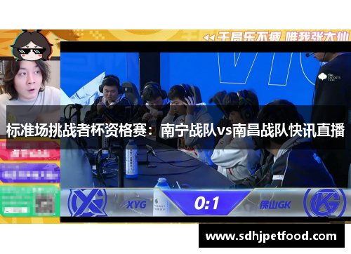 标准场挑战者杯资格赛：南宁战队vs南昌战队快讯直播